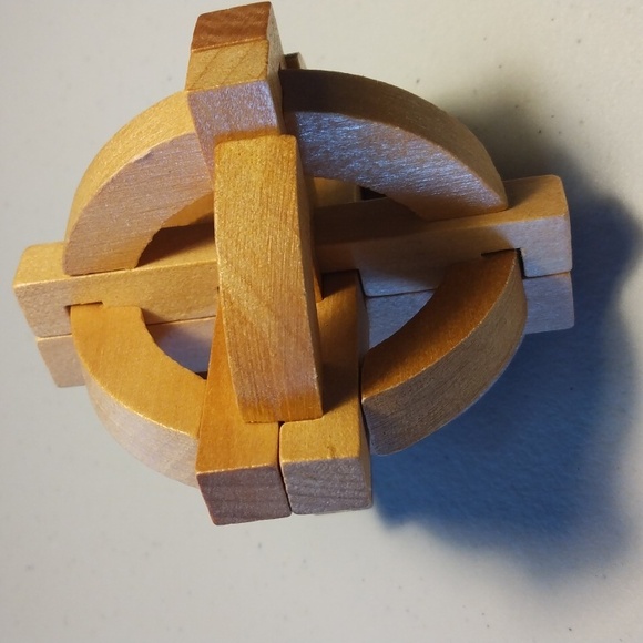 Wooden puzzle set of 3 - Picture 6 of 9